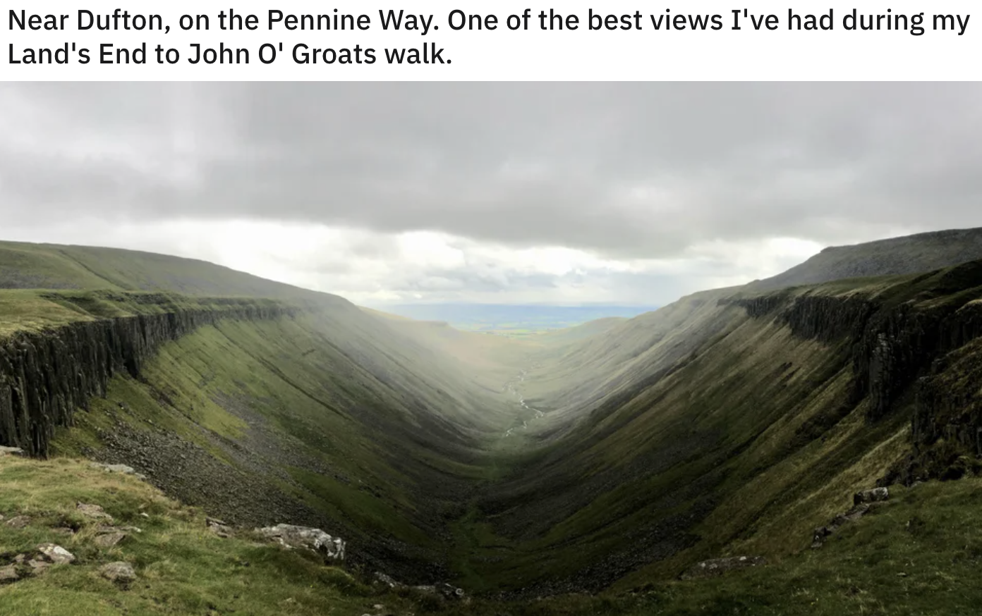 Penine Way Beautiful Walk in the UK